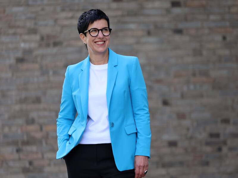 Hier ist Oberbürgermeisterin Carmen Haberstroh zu sehen. 