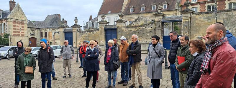 Partnerstadt Noyon beim Besuch 2024