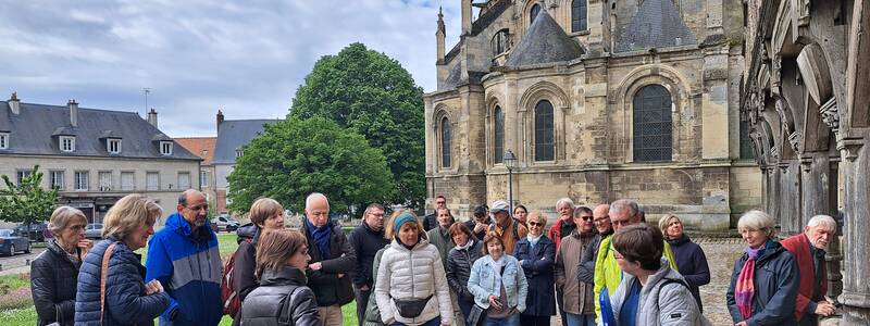 Partnerstadt Noyon in Frankreich beim Besuch 2024