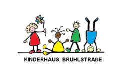 Hier ist das Logo des Kinderhauses Brühlstraße zus ehen. 
