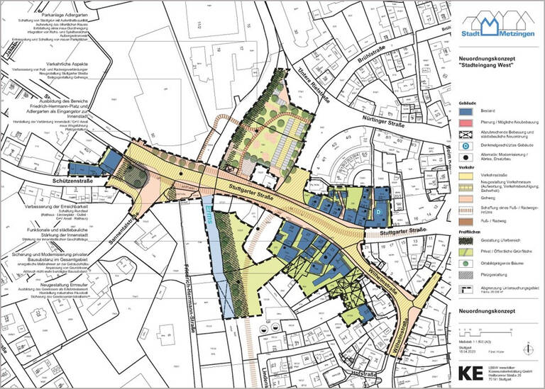 Neuordnungskonzept Stadteingang West