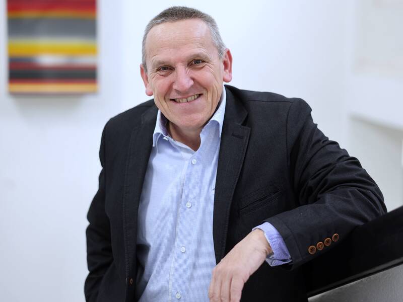 Portrait von Ortsvorsteher Glems und Gemeinderat Andreas Seiz, FWV