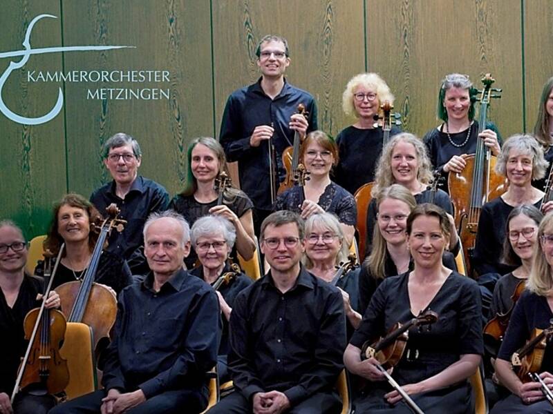 Kammerorchester Metzingen, Gruppenbild.